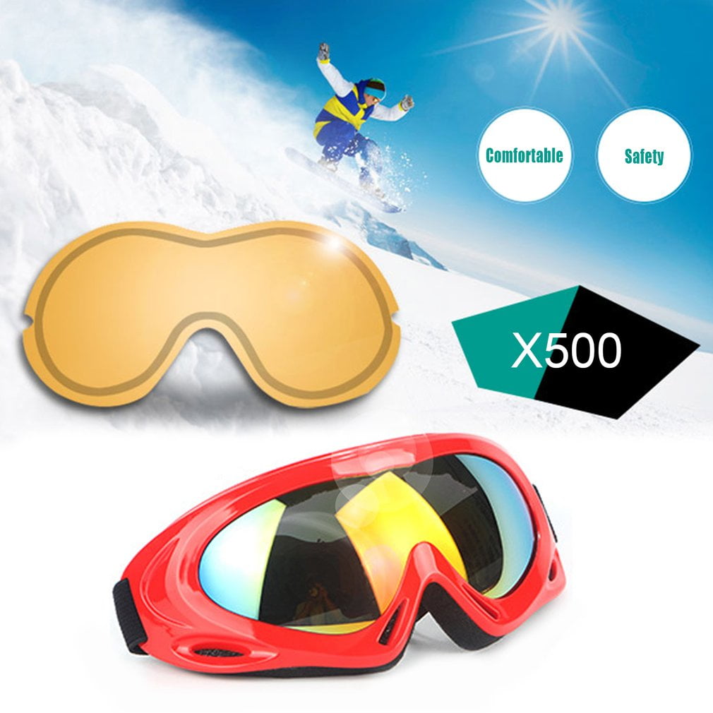 Ultra Lightweight Winter Snow Skiing Snowboard Goggles Windproof Outdoor Sport Eyewear Skating Cycling Sunglasses by