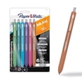 thumbnail image 1 of Paper Mate InkJoy Metallic Gel Pens, Medium Point (0.8 mm), Retractable, Assorted Colours, 6 Count, 1 of 7