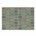 thumbnail image 1 of Moroccan Cutting Board, Colorful Azulejo Pattern Portuguese Ornamental Abstract Floral Arrangements Leaves, Decorative Tempered Glass Cutting and Serving Board, Small Size, Multicolor, by Ambesonne, 1 of 1