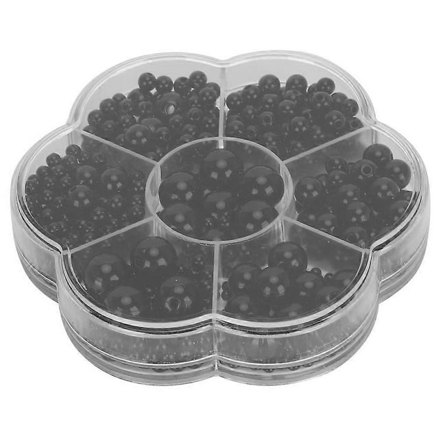 612Pcs Plastic Doll Eyes All Black Hand Made Materials Safety DIY Craft Supplies Educational Toy Parts