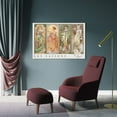 thumbnail image 4 of Alphonse Mucha LES SAISONS Wall Art Poster Poster Decorative Painting Canvas Wall Art Living Room Posters Bedroom Painting 24x36inch(60x90cm), 4 of 6