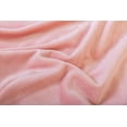 thumbnail image 3 of Brooklyn Jax Solid Plush Fleece Throw Blanket, Dusty Pink color, 3 of 6