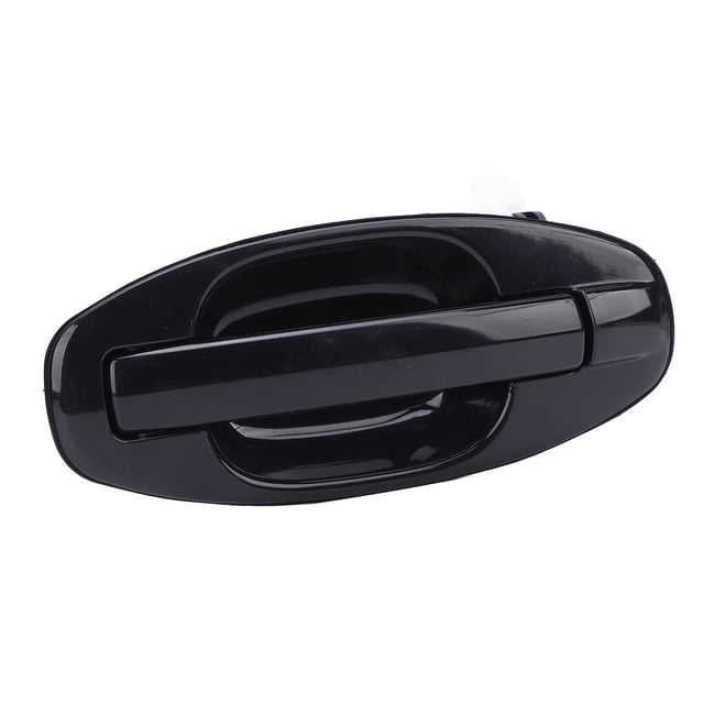 Poignée de Porte Extérieure, Élégante Poignée de Porte Extérieure Noire, Construction en Plastique Robuste, Prise Confortable, Résistante à l'Abrasion, Poignée de Porte Extérieure pour Santa Fe 2001-2006, Facile à
