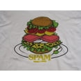 thumbnail image 7 of Spam Brand 1937 Sandwich On Plate Men's White Sweatshirt-XXL, 7 of 7