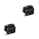 thumbnail image 1 of Advancent Bolsa de teléfono con pantalla táctil bicicletas bolsas de travesaño portátiles a prueba de golpes cierre de cremallera organizador Negro 2piezas, 1 of 6