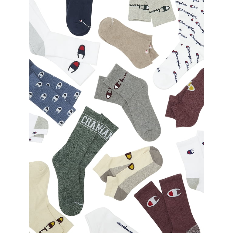 Champion Men's Ankle Socks 8-Pack Half Terry Cushion photo 5