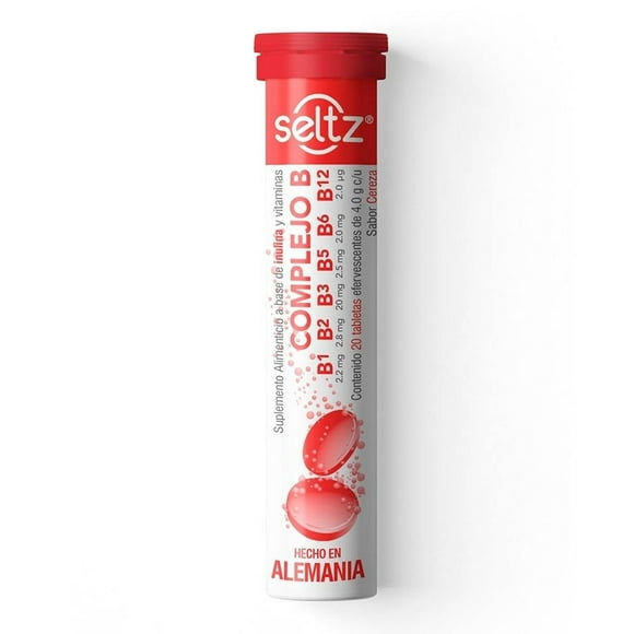 Suplemento alimenticio Seltz 20 tabletas efervescentes de 4.0 g c/u