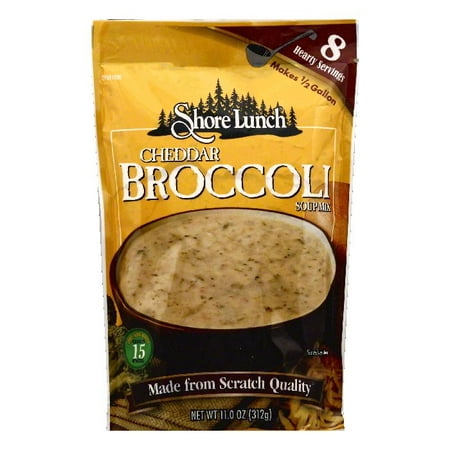 Shore Lunch Cheddar Broccoli Soup Mix, 11 OZ (Pack of