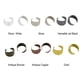 thumbnail image 3 of 10 Piezas Ajustables Anillos Base de Anillos en Blanco para Fabricación de Joyas Blanco K, 3 of 8