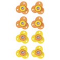 thumbnail image 2 of Ruedas universales para muebles Rueda adhesiva para electrodomésticos Naranja 4 piezas Hugtrwg Para estrenar, 2 of 5