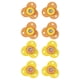 thumbnail image 1 of 4 ruedas para muebles, ruedas universales adhesivas para electrodomésticos (amarillo) Wdftyju Libre de BPA, 1 of 5