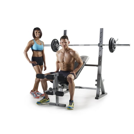 Gold's gym weight online lifting bench