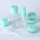 thumbnail image 1 of Juego de 8 botellas de viaje BuyWeek para artículos de tocador rellenables, 1 of 8