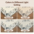 thumbnail image 7 of Design&I 8'x10' Washable Area Rug Sleek Flatweave Pet Friendly Extra Border Oversized Vintage Distressed Lattice Ornate Large for King Size Bedroom, Under Bed, 7 of 7