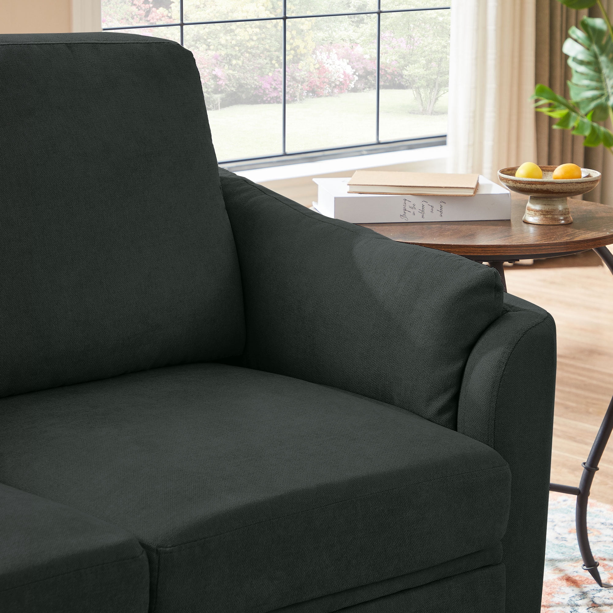 Pingliang Home 59" Loveseat Small Sofa Couch 2 Seater for Living Room Bedroom Apartment Studio Office,Double Seat Love Seat