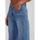 thumbnail image 4 of Jeans de pierna ancha de cintura alta con dobladillo deshilachado para mujer Sidefeel, 4 of 9