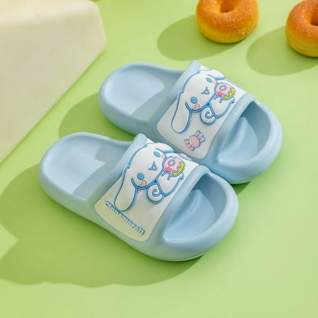 

Sanrio Cinnamoroll Child Slippers My Melody Kuromi Summer Home Slippers Boy Girl EVA Sandal Anti-slip Comfortable Wear-resistant