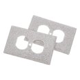 thumbnail image 1 of Hytrove 2Ud Cubiertas Decorativas Para Enchufes Con Rhinestones Plateadas Para De Hogar, 1 of 6