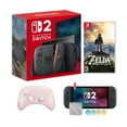 thumbnail image 1 of Nintendo Switch 2 Console 256GB 7.9-Inch 1080P HDR Touch Screen, Joy-Con 2 with Mouse Sensor, Dock, with The Legend of Zelda: Breath of the Wild And Mytrix Wireless Pro Controller & Accessories, 1 of 5