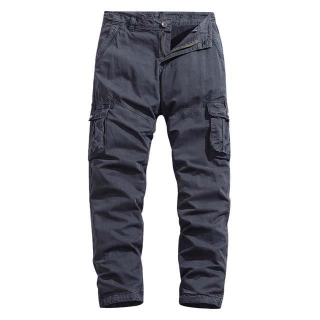 toraway Men's Casual Shorts Inch Inseam Drawstring Summer Mens Fashionable Casual Washed Multi Pocket Mens Pants Solid Color Straight Leg Casual Pants 32