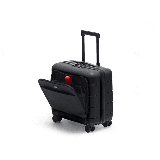 Maleta Mappa Business, Maleta de Viaje 10 kg, Maleta Carry On ligera con capacidad de hasta 12 kg, Maleta de mano, Chica negro