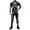 Black, variant on ZHOGXU Halloween Skeleton Jumpsuit For Men Tight Fit Zipper Front Bodysuit Playful One Piece Outfit Festival,Black,XL