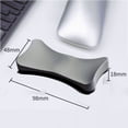 thumbnail image 2 of Ovzne Mouse Wrist With Scroll Wheel Ergonomic Mouse Pad Wrist Guard Hand Support Roller Slide Office Gaming Mouse Keyboard Wrist Guard Palm Support On Clearance, 2 of 3