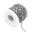 thumbnail image 2 of Abbracc 2.4mm Ball Bead Chain Cable Link Chain Beaded Chains with Spool Curb Chains for, 2 of 7
