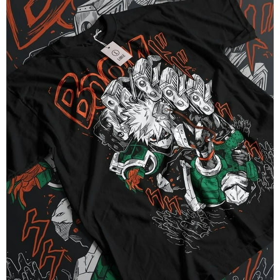 Bakugo Katsuki,My Hero,Boku No Hero Bakugou,Kacchan, Anime,Unisex Shirt