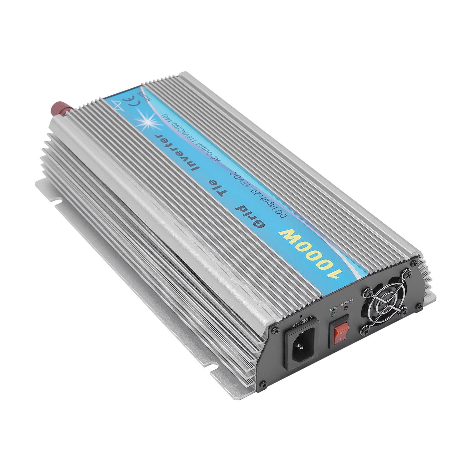 1000W MPPT Grid Tie Solar Inverter AC 90V-140V Output Pure Sine Wave Inverter