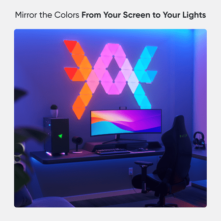Nanoleaf - Shapes Triangles Expansion Pack (3 Panels) - Multicolor
