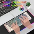 thumbnail image 4 of YIGSECU Gaming Keyboard Full Size LED Backlits Quiet Computer Keyboard Multimedias Corded Keyboard for PC Gaming, 4 of 20