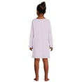 thumbnail image 3 of Wonder Nation Girls Long Sleeve Fleece Sleep Gown, Sizes 4-18 & Plus, 3 of 5