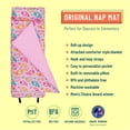 thumbnail image 7 of Wildkin Original Nap Mat with Pillow for Boys and Girls, Features Hook and Loop Fastener, Roll-Up Design, Soft Cotton Blend Materials (Paisley), 7 of 7