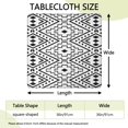 thumbnail image 2 of Stretch Fit Boho Flowers Design Table Cover with Secure Hem for Outdoor Patio and Indoor Tables, 2 of 6