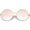 Gold / Pink-Green Mirror, variant on sunglassLA Female Oversize Metal Frame Slim Temple Colored Mirror Lens Hexagon Sunglasses 63mm (Silver / Silver Mirror) - 63mm