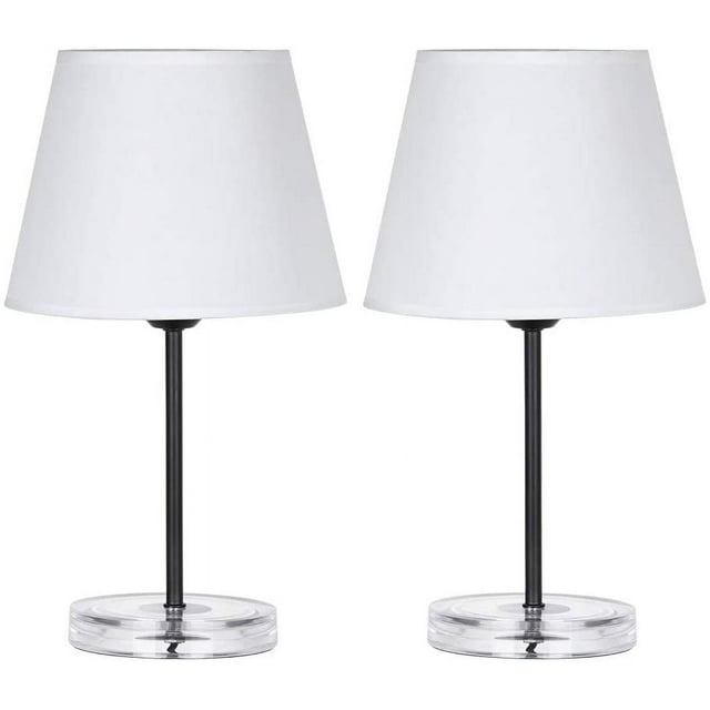 Modern Set of 2 Bedroom Living Room Office Table Desk Beside Lamp Light