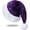 Purple, variant on Sequin Santa Hat for Adults with Shiny Sequin and Fluffy Pompom, Party Hat for New Year Xmas Festival