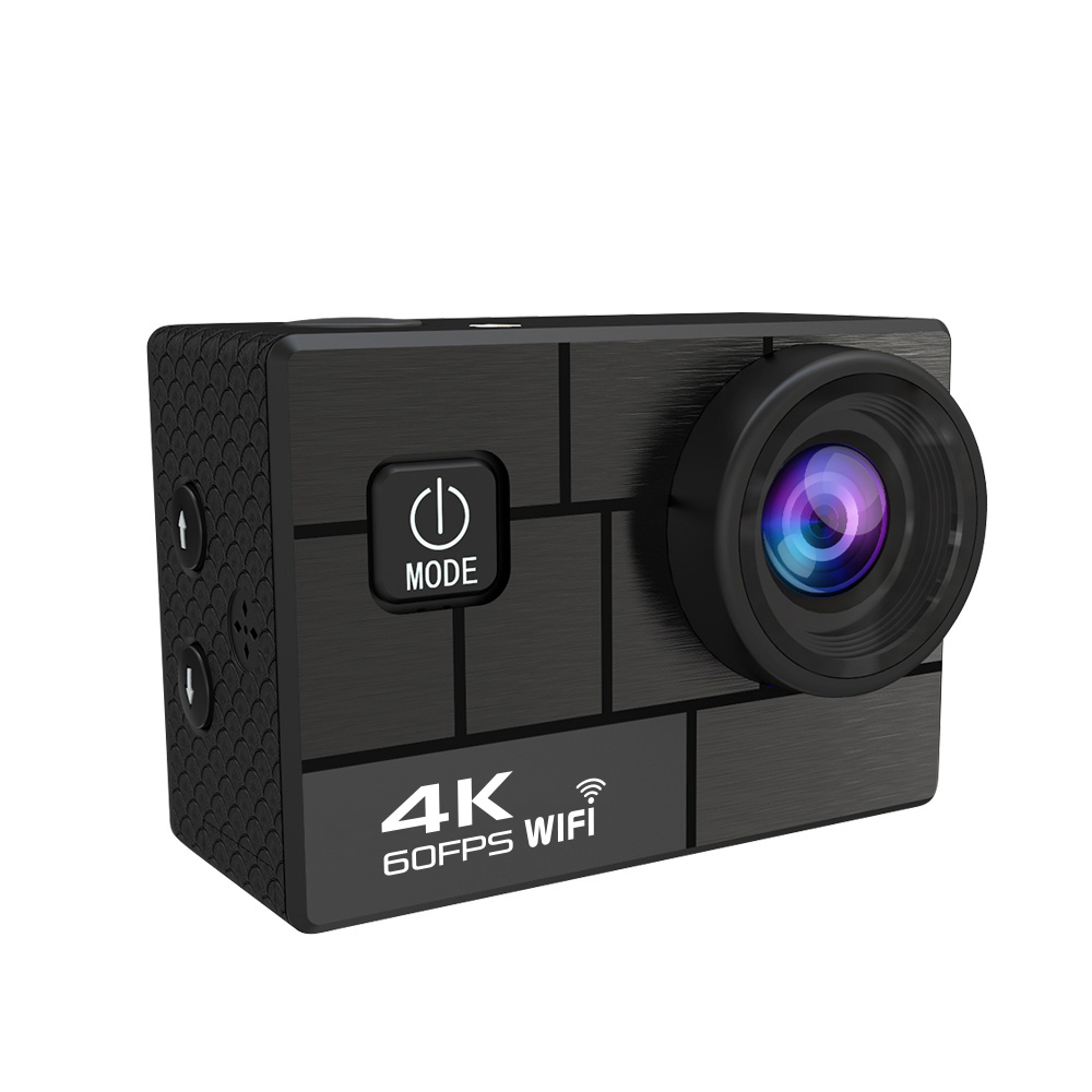 Action Camera, 24MP Wifi Ultra HD 4K 60fps 2.0 inch IPS Screen Sport Helmet Camera 30M, Waterproof Video Recording DV Cameras ,Wide USe