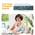 thumbnail image 6 of Blood Pressure Machine, Automatic Upper Arm Blood Pressure Monitor with Large Cuff 4.5 in Backlit Adjustable Large Font Screen, 9-17 inches Cuff, arrhythmia and Home, 6 of 8