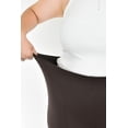thumbnail image 4 of Pantalon con strech Roman Fashion / Tallas Extras, 030 (Cafe oscuro) cafe 38, 4 of 6