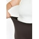 thumbnail image 4 of Pantalon con strech Roman Fashion / Tallas Extras, 030 (Cafe oscuro) cafe 38, 4 of 6