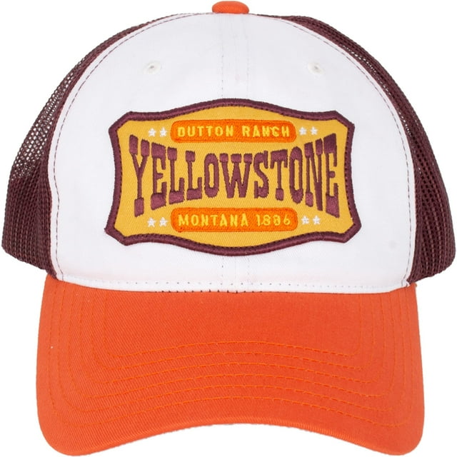 Gorra Trucker Concept One Yellowstone Naranja Snapback
