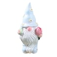 thumbnail image 4 of 3PCS Easter Gnome Resin Figurine 4.72in Tabletop Decor for Spring Holiday Display, Easter Decorations for Home and Party Decor, 4 of 9