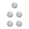 thumbnail image 2 of relayinert PC Dog Rugby Toy With Irregular Bounce And ETPU For Interactive Play With Good Wear Resistance White Black 7cm 5Set, 2 of 6