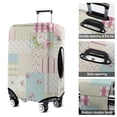 thumbnail image 5 of Pioneer Flower Floral Print Pattern Luggage Cover Fashion Suitcase Cover Baggage Covers Fit 25-28 Inch Luggage (Go Travel), 5 of 5