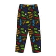 thumbnail image 5 of Daiia Pixel Game Women's Sleep Pant with Pockets and Drawstring,Pajama Pants-Medium, 5 of 9