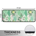 thumbnail image 5 of Kitchen Rugs Sets Of 2,Pioneer Flower Floral Print Pattern Anti Fatigue Kitchen Mat Rugs Non Slip Washable,Decorative Kitchen Floor Mats for Kitchen,Sink,Laundry,17"x47"+17"x47", 5 of 5