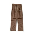 thumbnail image 3 of BXINGOHAI Fashion Casual Pants For Men Big And Tall Resistant Pants Elastic Waistband Baggy Pants Lightweight Loose Fit Pants 2025 Outdoor Daily Pant With Pocket Today Coffee,XXL, 3 of 5