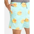 thumbnail image 4 of Neff Men's & Big Men's Graphic Swim Trunks, Sizes S-3XL, 4 of 5